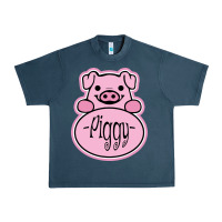 Midnight Navy pig piggy costume Urban Heavy Tee - artisFamous