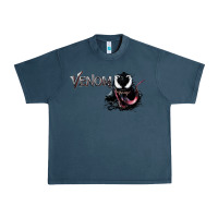 Midnight Navy VENOM THE MOVIE Urban Heavy Tee - artisFamous