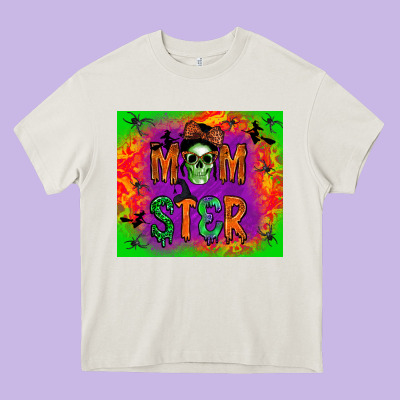 Momster Tumbler Heavy Core Tee Designed By Bundleandbundleshop