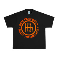 Black real cars dont shift themselves Urban Heavy Tee - artisFamous