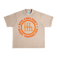 French Oak real cars dont shift themselves Urban Heavy Tee - artisFamous