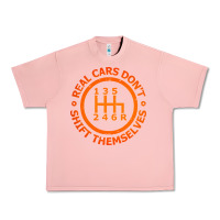 Salmon real cars dont shift themselves Urban Heavy Tee - artisFamous