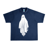 Navy sheet ghost Urban Heavy Tee - artisFamous