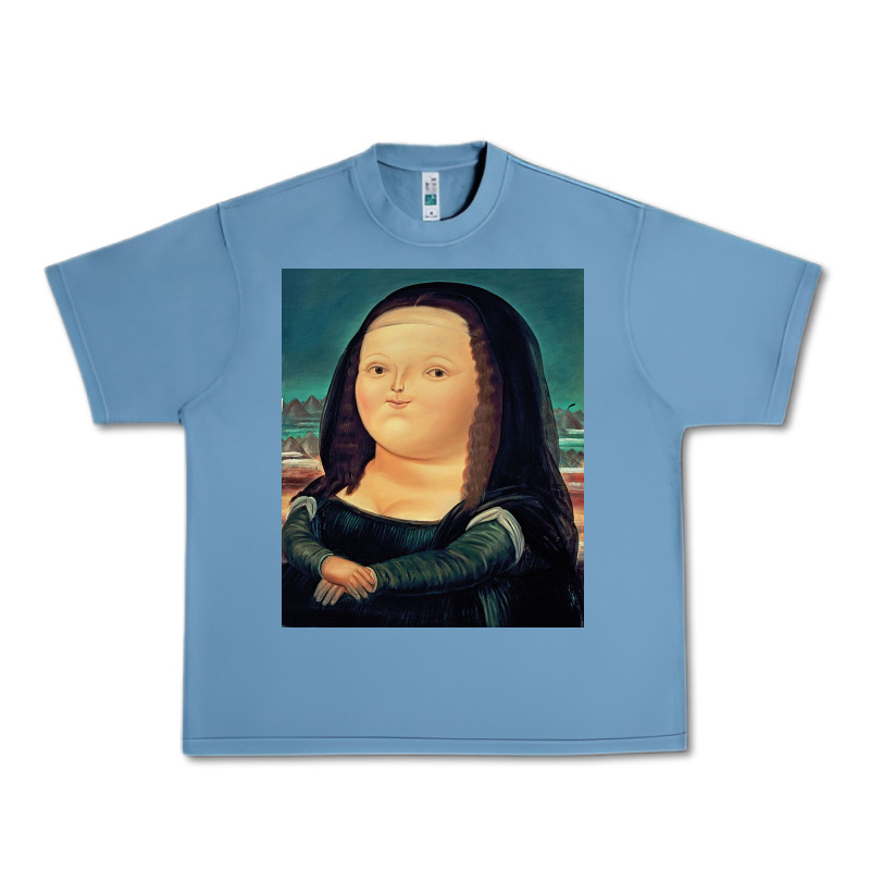 Fernando Botero Mona Lisa Urban Heavy Tee by artisFamous | Teevron