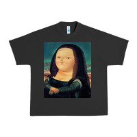Pigment Black fernando botero mona lisa Urban Heavy Tee - artisFamous