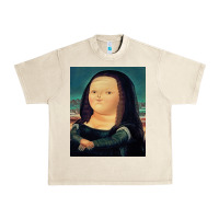 Sandshell fernando botero mona lisa Urban Heavy Tee - artisFamous