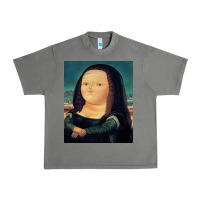 Tornado fernando botero mona lisa Urban Heavy Tee - artisFamous