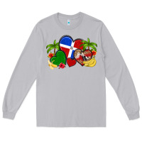 Moon Dust dominican republic hearts Long Sleeve Tee - Artiststas