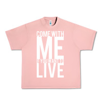 Salmon come with me if you want to live Urban Heavy Tee - artisFamous