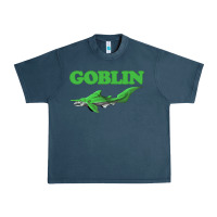 Midnight Navy goblin shark t shirt   i love goblin shark shirt ugly animal Urban Heavy Tee - artisFamous
