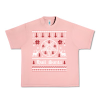 Salmon hail santa ugly christmas sweater   sweatshirt Urban Heavy Tee - artisFamous