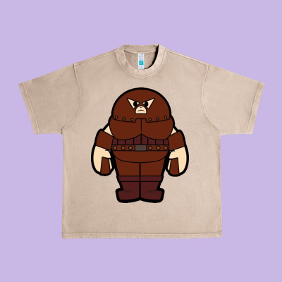 Juggernaut Chibi Urban Heavy Tee Designed By Artisfamous