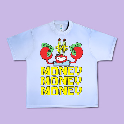 Mr Krabs Love Money Urban Heavy Tee Designed By Artisfamous