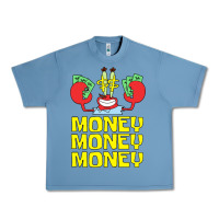 Pebble Blue mr krabs love money Urban Heavy Tee - artisFamous