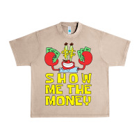 French Oak mr krabs show me the money Urban Heavy Tee - artisFamous