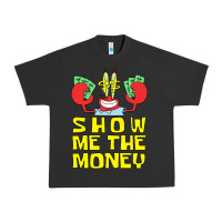 Pigment Black mr krabs show me the money Urban Heavy Tee - artisFamous