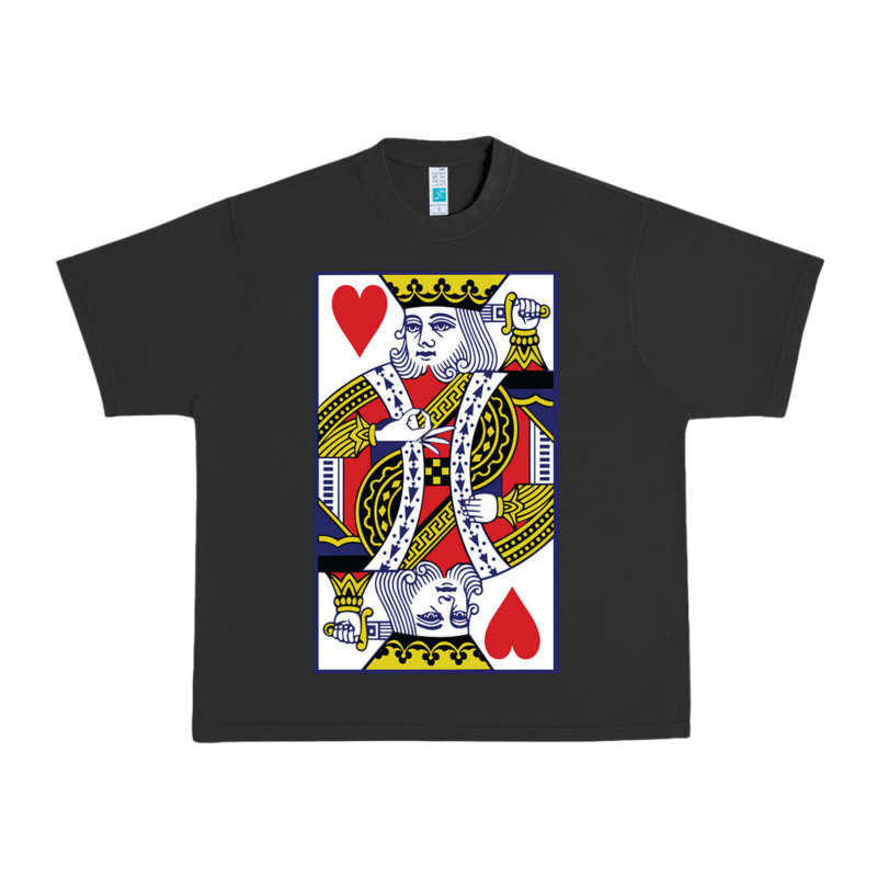 King Of Hearts Urban Heavy Tee by artisFamous | Teevron