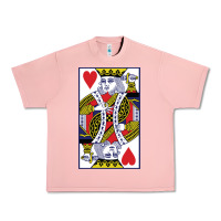Salmon king of hearts Urban Heavy Tee - artisFamous