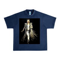 Navy adam lambert 01 Urban Heavy Tee - artisFamous