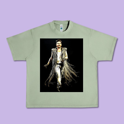 Adam Lambert 01 Urban Heavy Tee Designed By Artisfamous