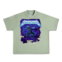 Oil Green blast the lightning Urban Heavy Tee - artisFamous