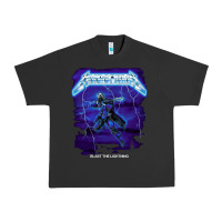 Pigment Black blast the lightning Urban Heavy Tee - artisFamous