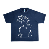Navy Goku Urban Heavy Tee - artisFamous