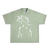 Oil Green Goku Urban Heavy Tee - artisFamous