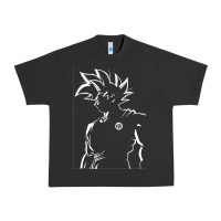 Pigment Black Goku Urban Heavy Tee - artisFamous