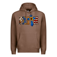 Chestnut American Flag Faith Premium Hoodie - Jasminsmagicworld