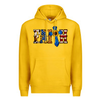 Lemon American Flag Faith Premium Hoodie - Jasminsmagicworld