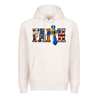 American Flag Faith Premium Hoodie | Teevron