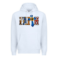 White American Flag Faith Premium Hoodie - Jasminsmagicworld