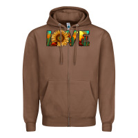 Chestnut desert sunflower love Zipper Hoodie - RanaPortraitStore