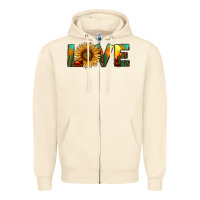 Sandshell desert sunflower love Zipper Hoodie - RanaPortraitStore