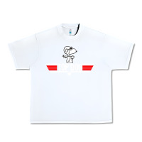 White top dog Urban Heavy Tee - artisFamous