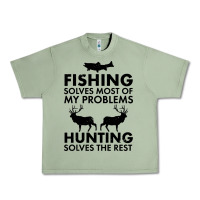 Oil Green funny fishing and hunting Urban Heavy Tee - artisFamous