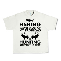 Pistachio funny fishing and hunting Urban Heavy Tee - artisFamous