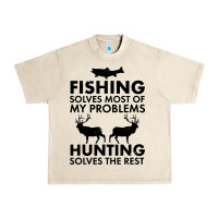 Sandshell funny fishing and hunting Urban Heavy Tee - artisFamous