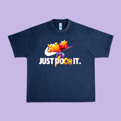 Pooh Just Pooh Urban Heavy Tee Designed By Artisfamous