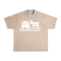 French Oak everyone poops Urban Heavy Tee - artisFamous
