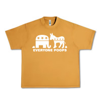 Peanut Butter everyone poops Urban Heavy Tee - artisFamous