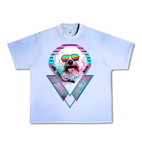 Grape Ice bichons frise dog vintage Urban Heavy Tee - artisFamous