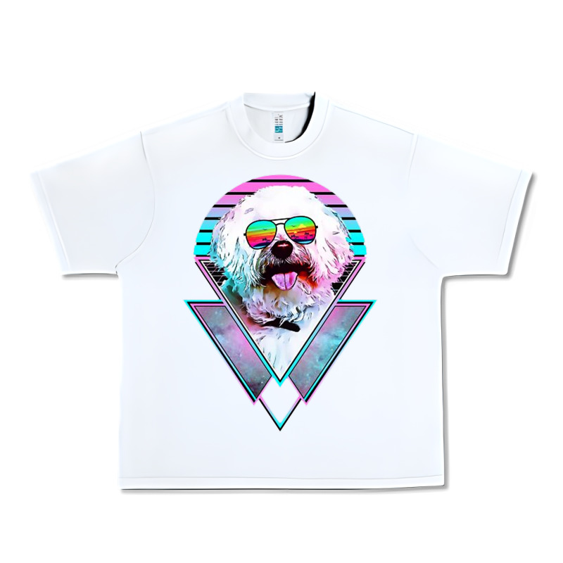 Bichons Frise Dog Vintage Urban Heavy Tee by artisFamous | Teevron
