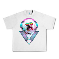 Lunar Rock bichons frise dog vintage Urban Heavy Tee - artisFamous