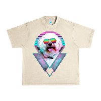 Sandshell bichons frise dog vintage Urban Heavy Tee - artisFamous