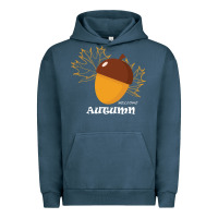 Pigment Midnight Navy Welcome Autumn Urban Hoodie - Bettercallsaul