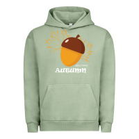 Pigment Oil Green Welcome Autumn Urban Hoodie - Bettercallsaul
