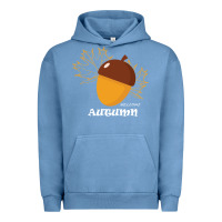 Pigment Pebble Blue Welcome Autumn Urban Hoodie - Bettercallsaul