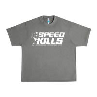 Henry Ruggs Speed Kills Urban Heavy Tee | Teevron